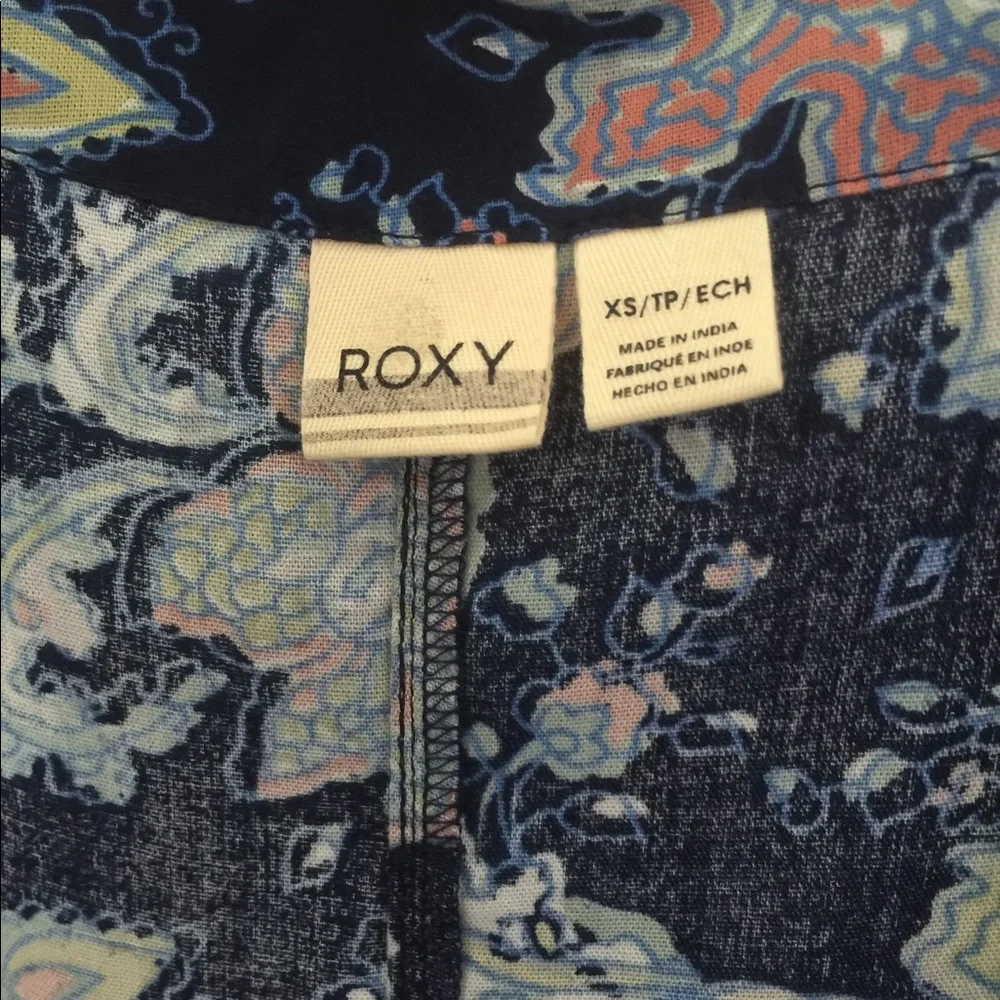 Navy Roxy kimono - Picture 2 of 4
